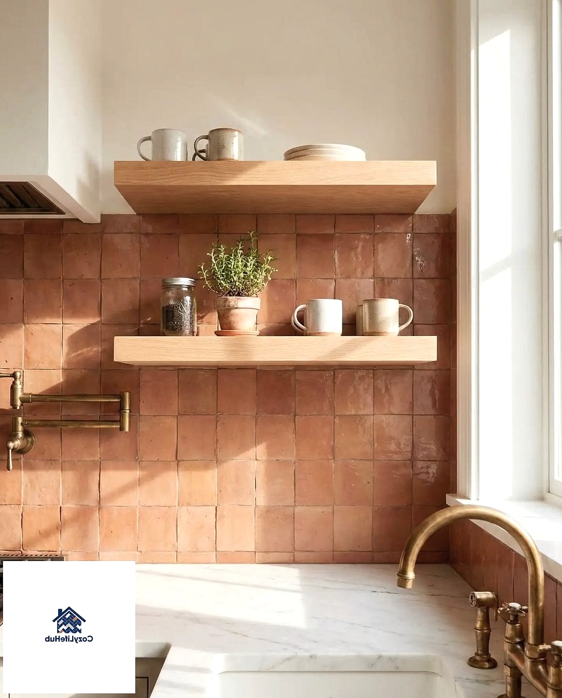 20 Matte Backsplash Ideas Worth Stealing From Interior Designers 19 Warm Beige Matte Tile for a Cozy Kitchen
