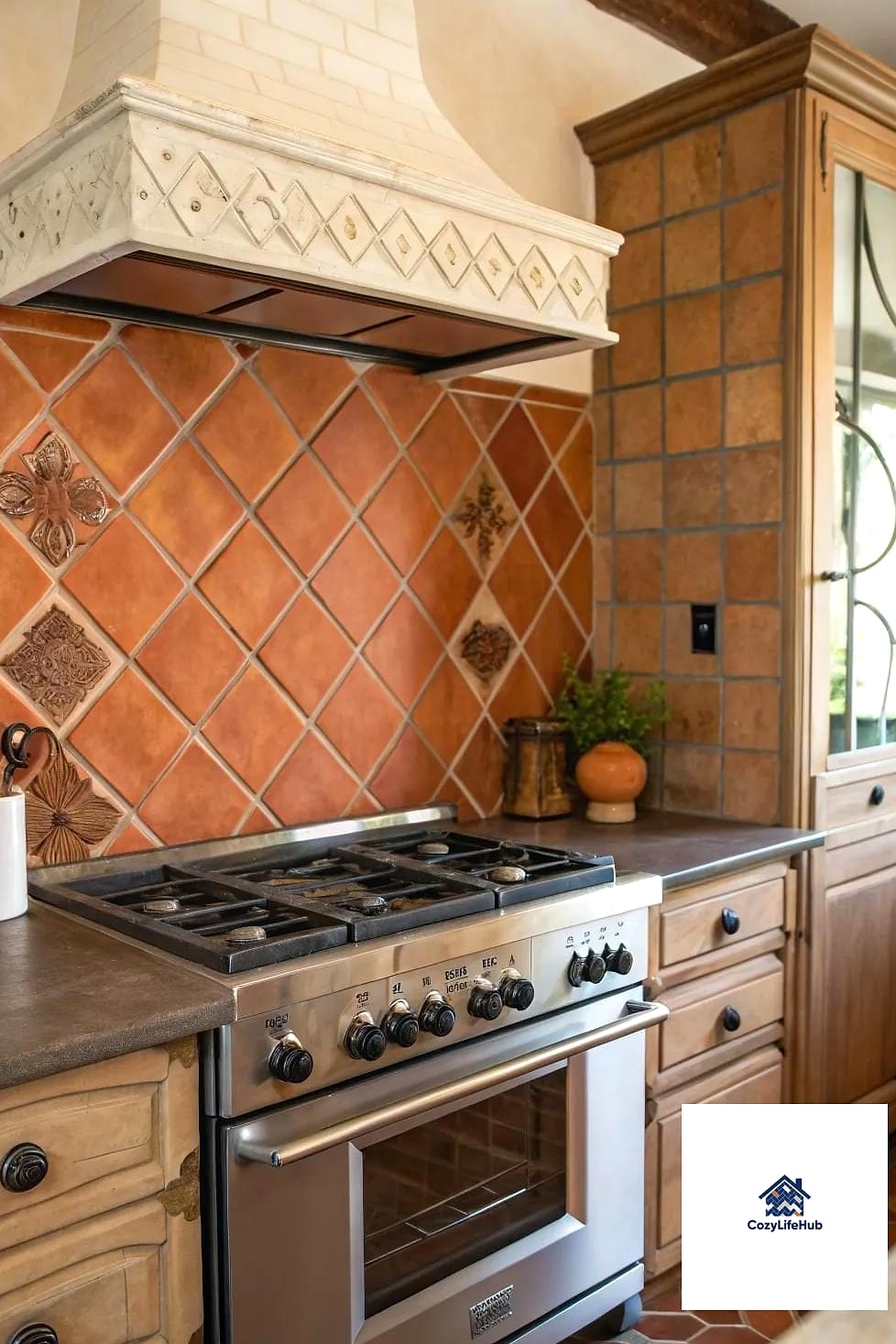 Warm Terracotta Tile
