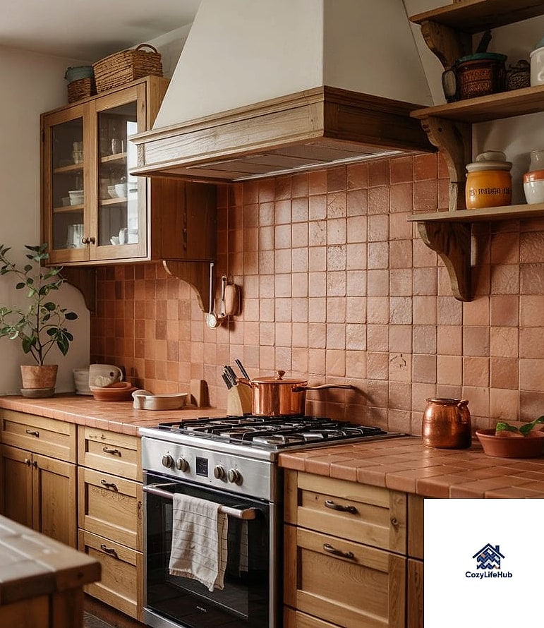 Warm Terracotta Tile