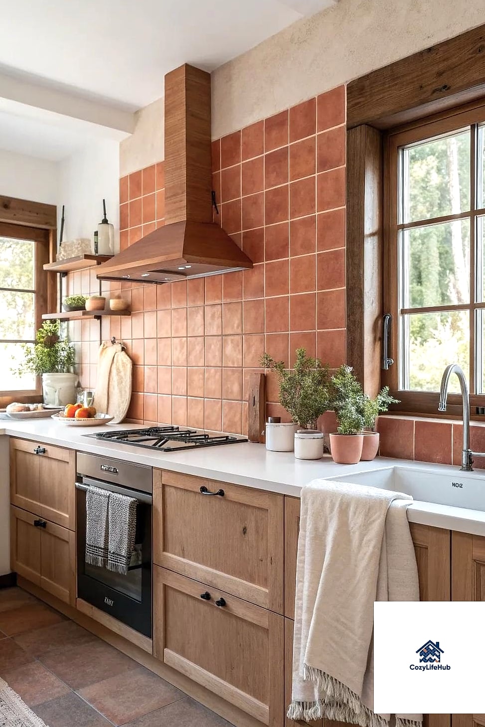 Warm Terracotta Tile