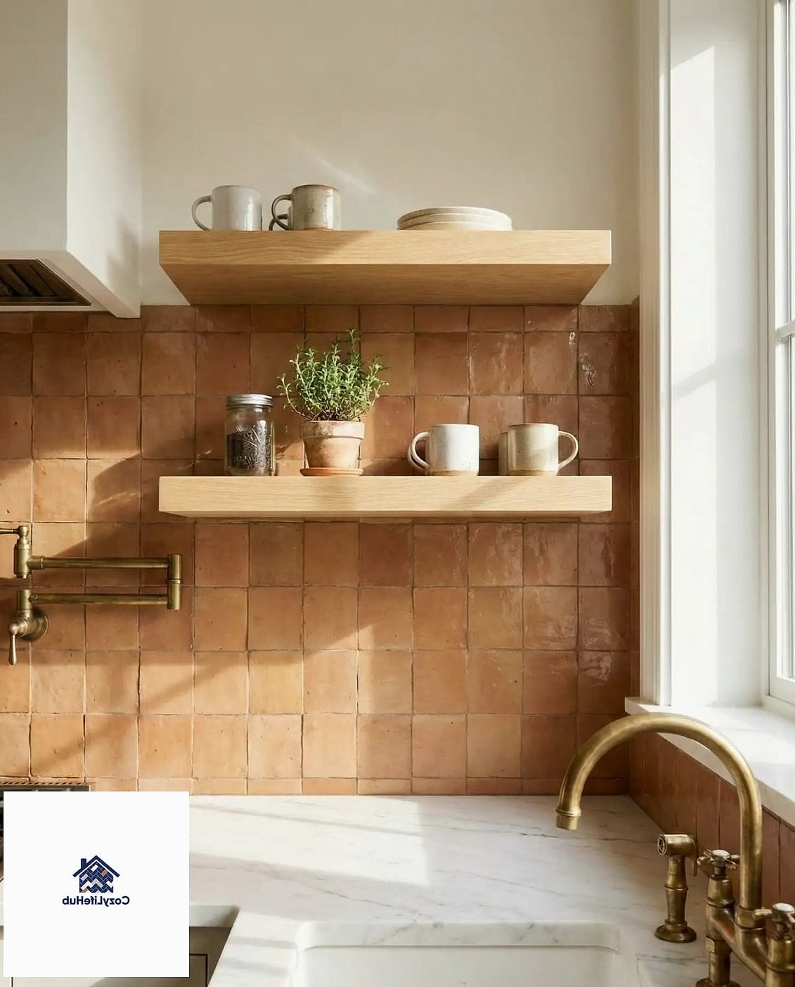 27 Modern Backsplash Ideas That Will Transform Your Space 11 Warm Terracotta Tile