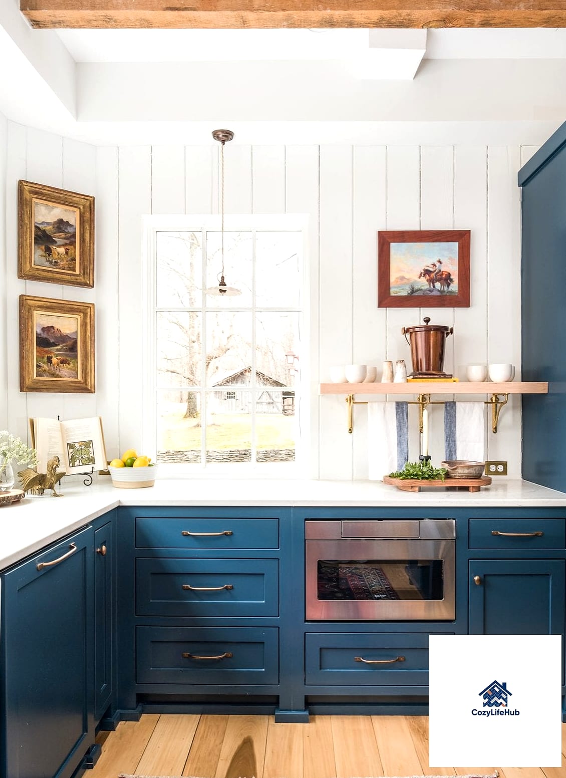 Warm Wood-Tone Shiplap, No Paint at All