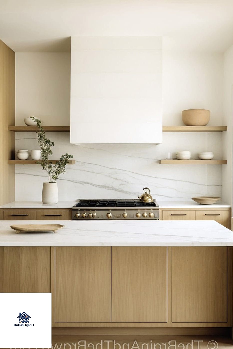 Warm Wood Accent Panel