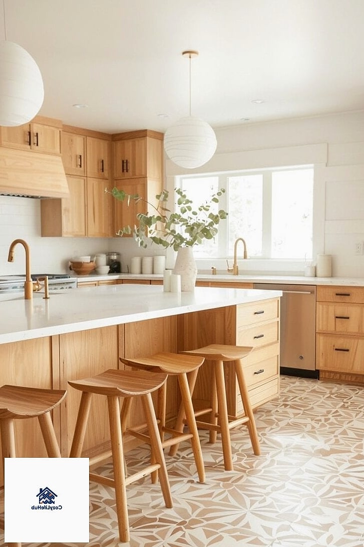 19 Modern Kitchen Ideas Worth Stealing From Interior Designers 7 Warm Wood Accents