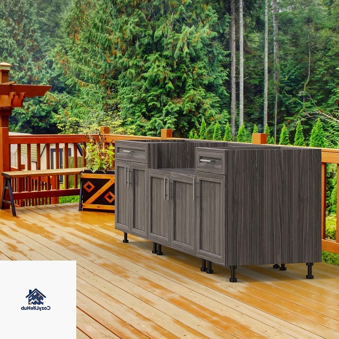 7 Outdoor Kitchen Ideas That Are Absolutely Worth It 3 Weatherproof Cabinetry for Real Storage