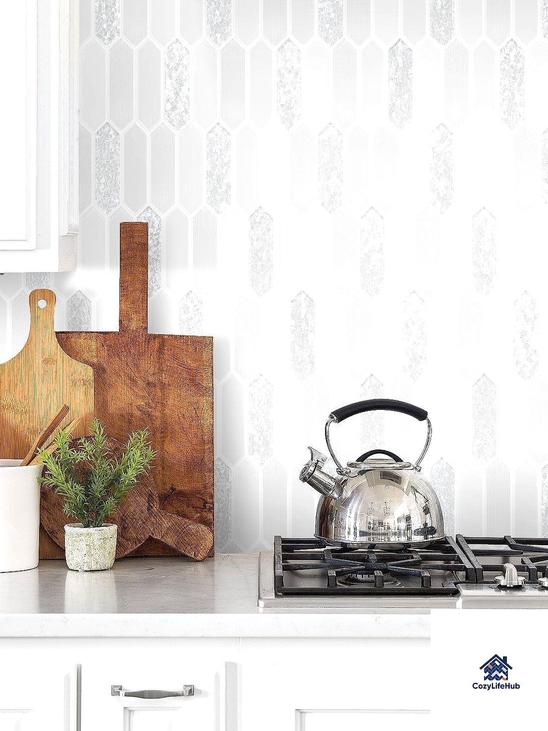 White Picket Tile Shape