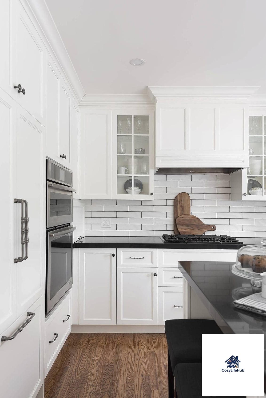20 Backsplash for Dark Countertops Ideas for Every Home Style and Budget 2 White Subway Tile for Contrast