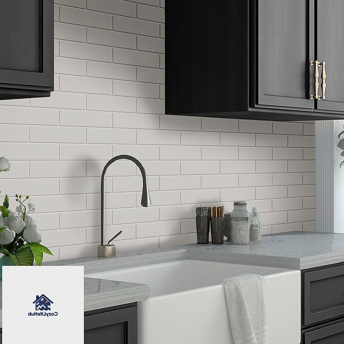 White Tile with Matte Finish