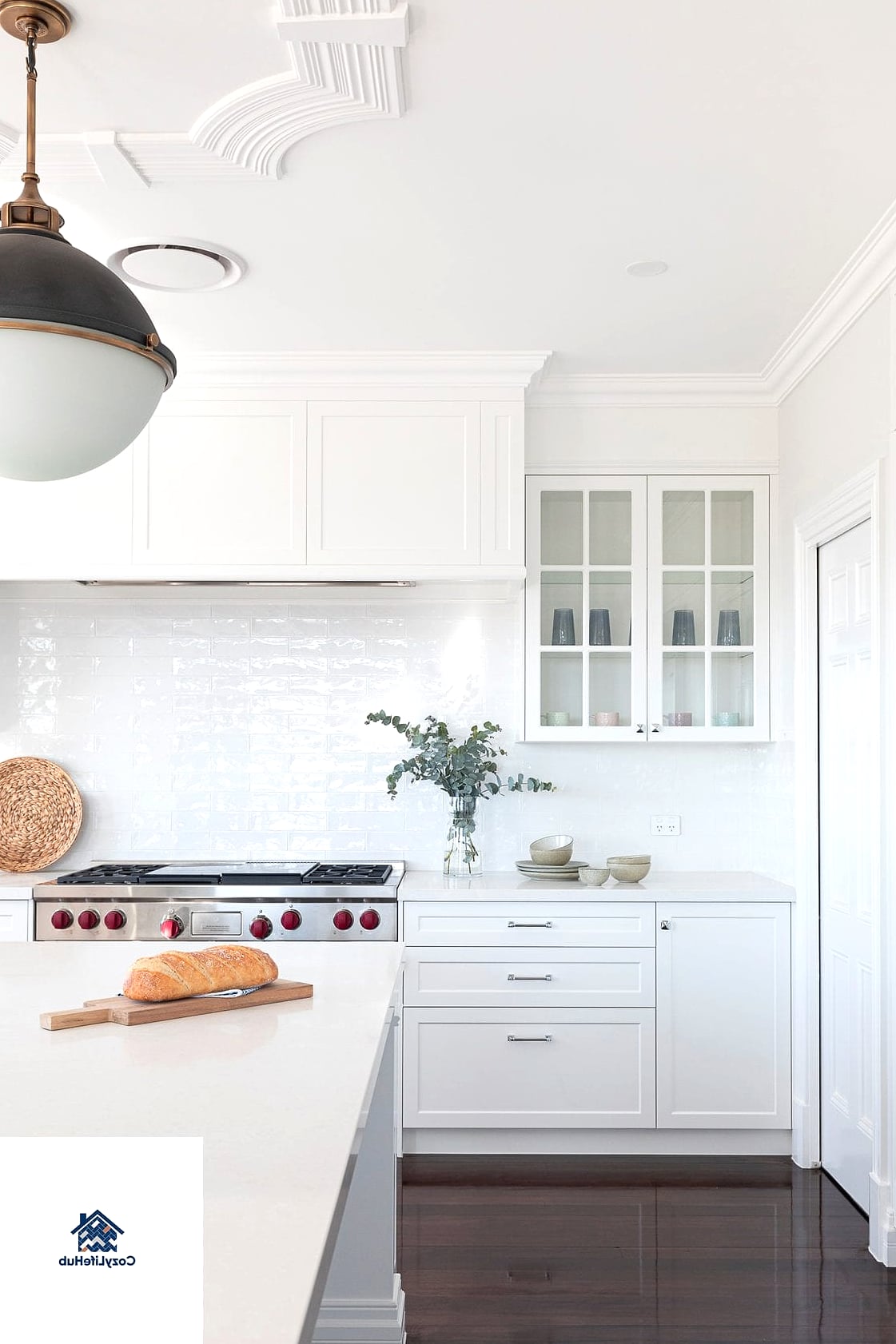 23 Backsplash for All White Kitchen Ideas for Every Home Style and Budget 21 White Tile with Full Height Wall Coverage
