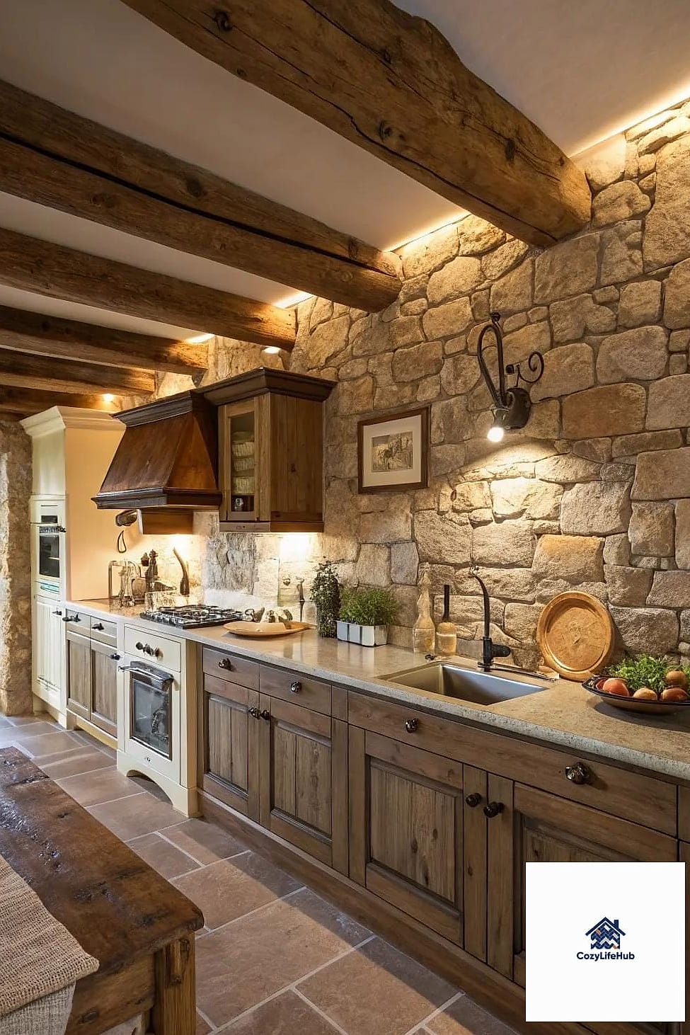 17 Rustic Stone Backsplash Ideas That Will Transform Your Space 10 Whitewashed Stone Veneer