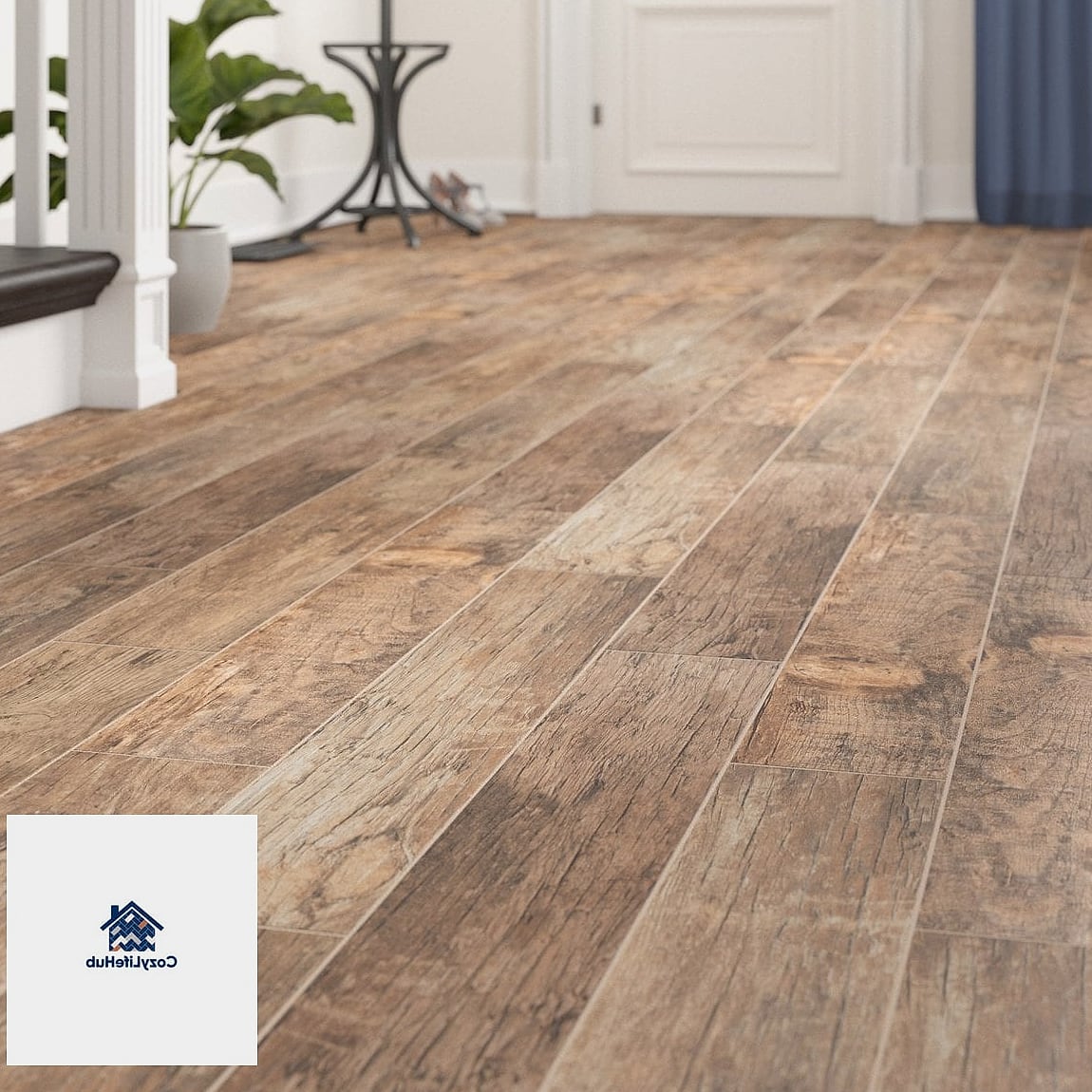Wood-Look Porcelain Planks for Warmth Without the Worry