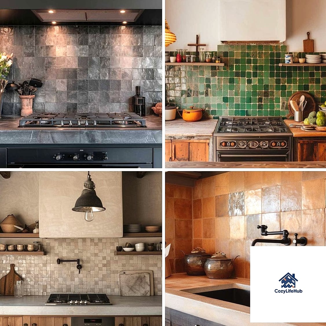 Zellige Tile in Soft White