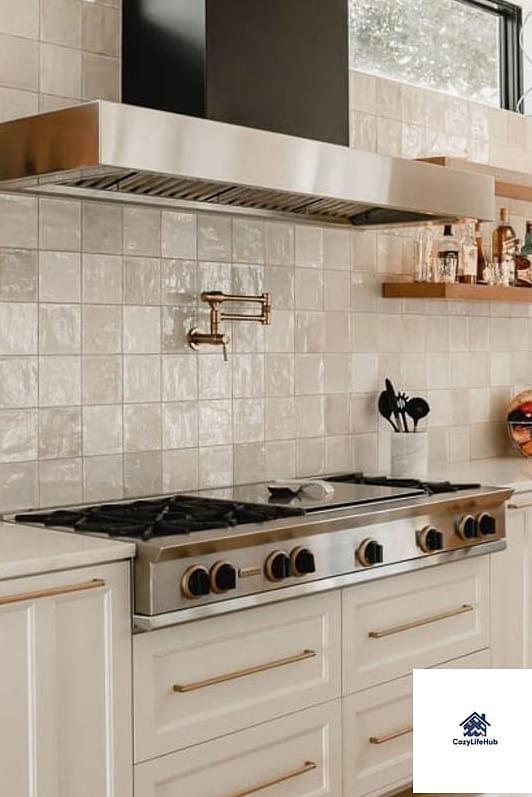 Zellige Tile in Warm Tones