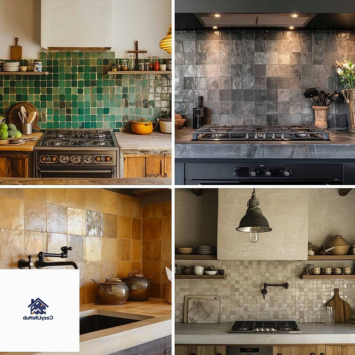 19 Modern Kitchen Ideas Worth Stealing From Interior Designers 4 Zellige Tile Backsplashes