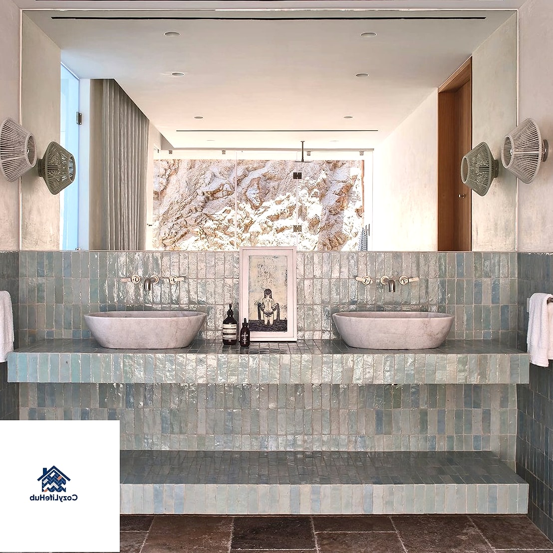 27 Modern Backsplash Ideas That Will Transform Your Space 3 Zellige Tile for Handmade Texture